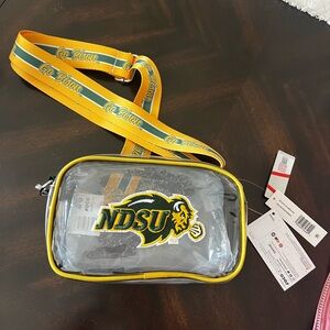 Clear NDSU Crossbody Bag